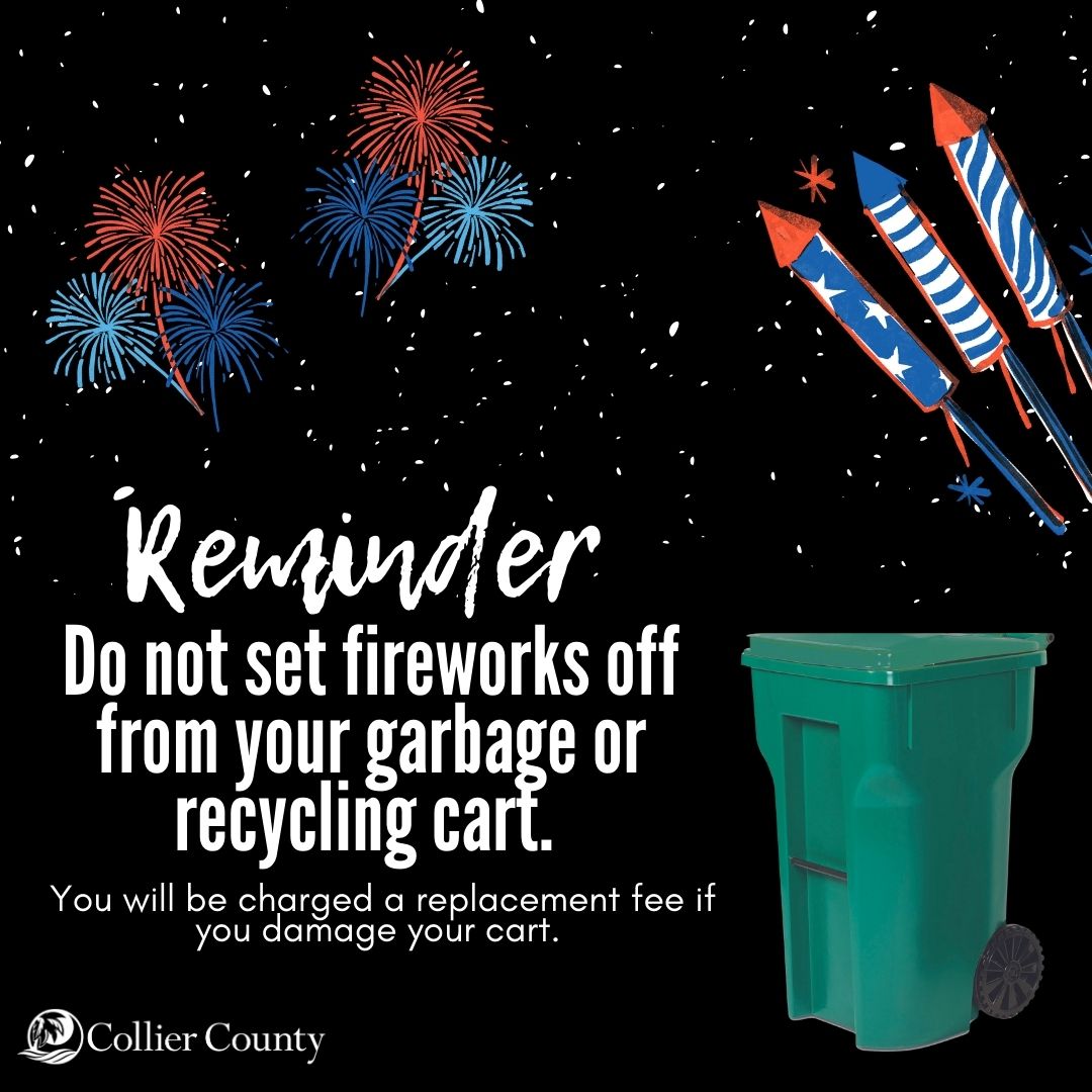Fireworks Reminder Solid Waste