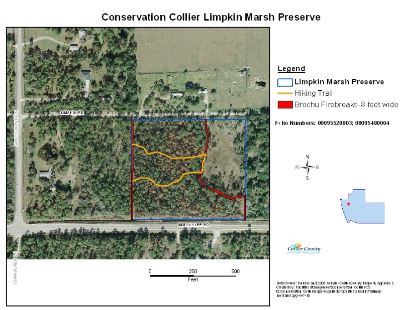 Limpkin Marsh Preserve Trail Map